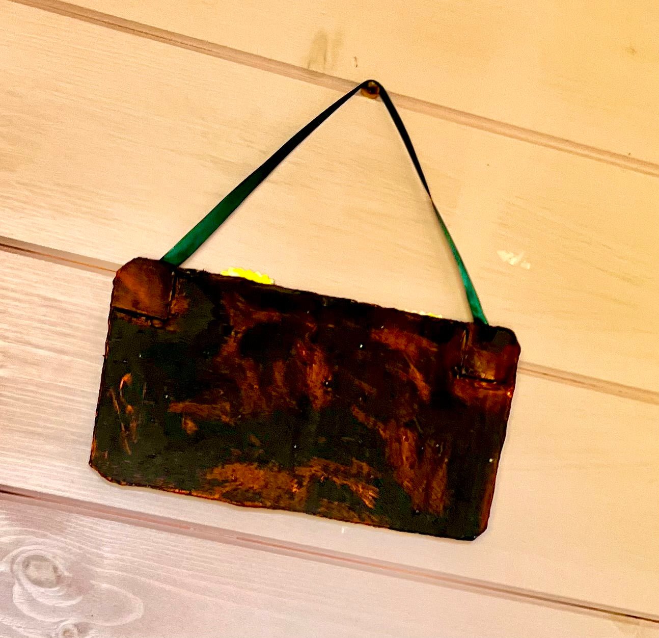 Graffiti Dad Sign | Faux Metal Wall Art Made from Recycled Cardboard | Unique Eco Dad Gift - cosy creations 24