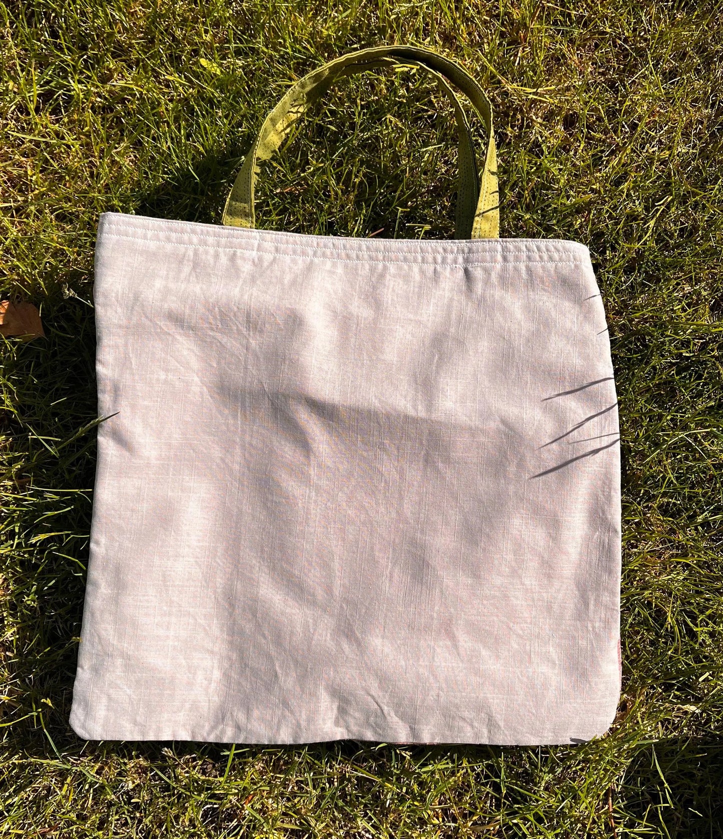 personalised Nana handmade cotton tote bag image 2