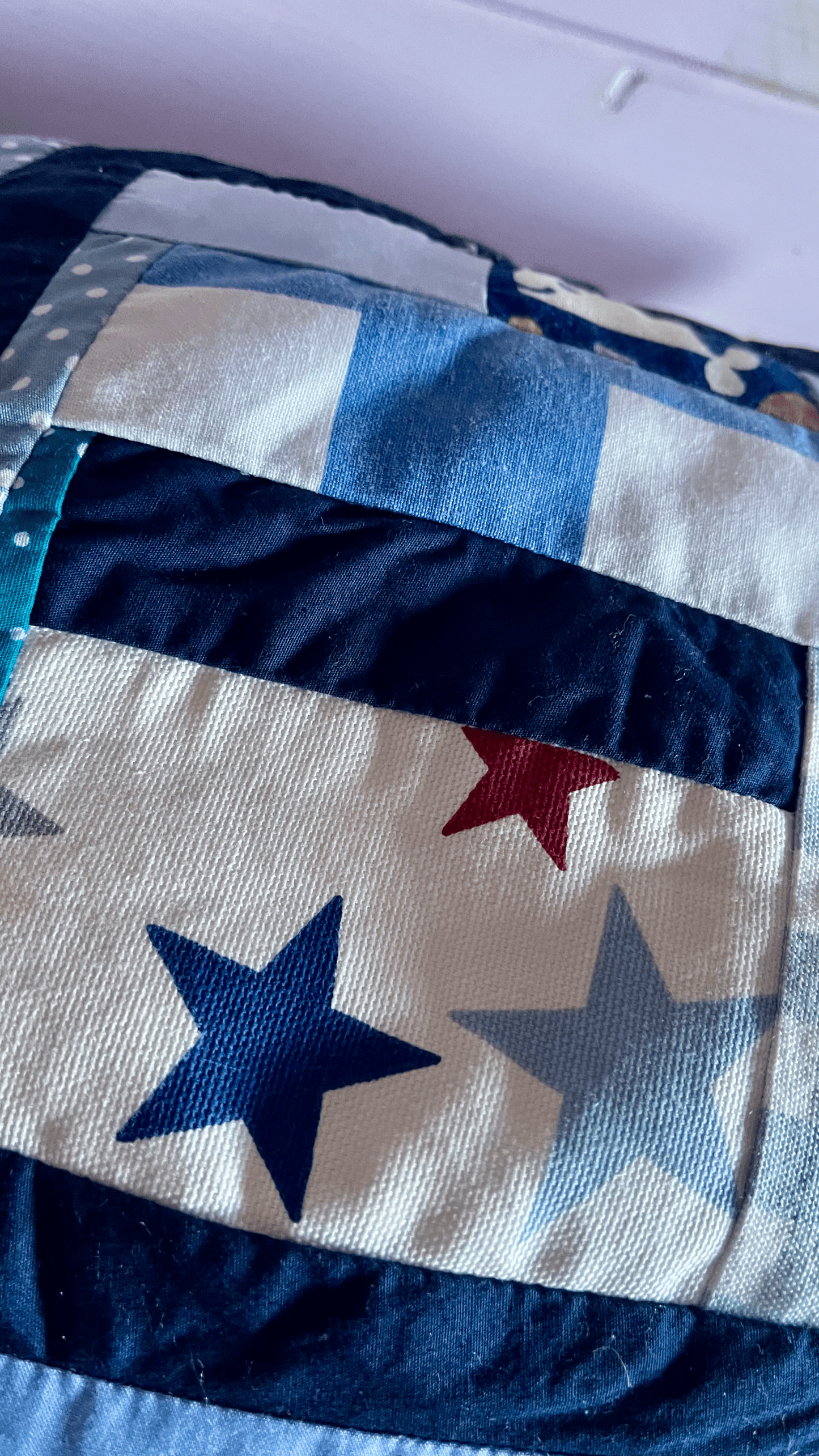 Patchwork design Cushion - Home Decor gift - cosy creations 24