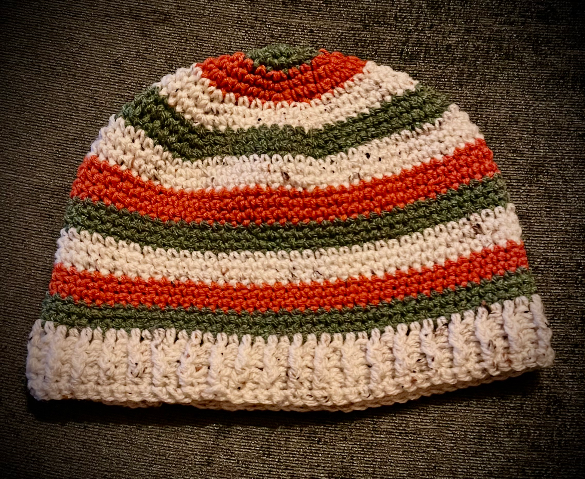 Cosy Crochet Beanie Hat for Adults | Handmade Winter Hat | Warm Acrylic Beanie image 0