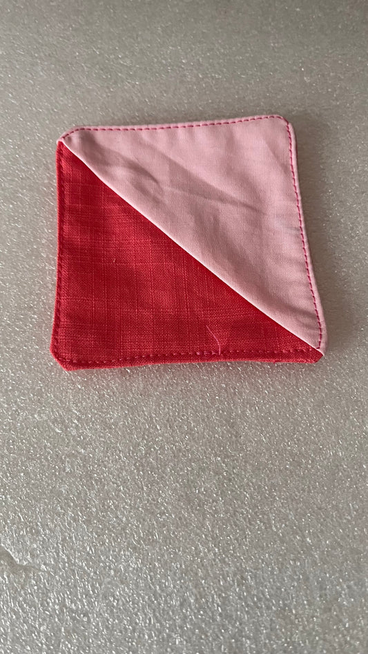 Handmade fabric corner bookmark