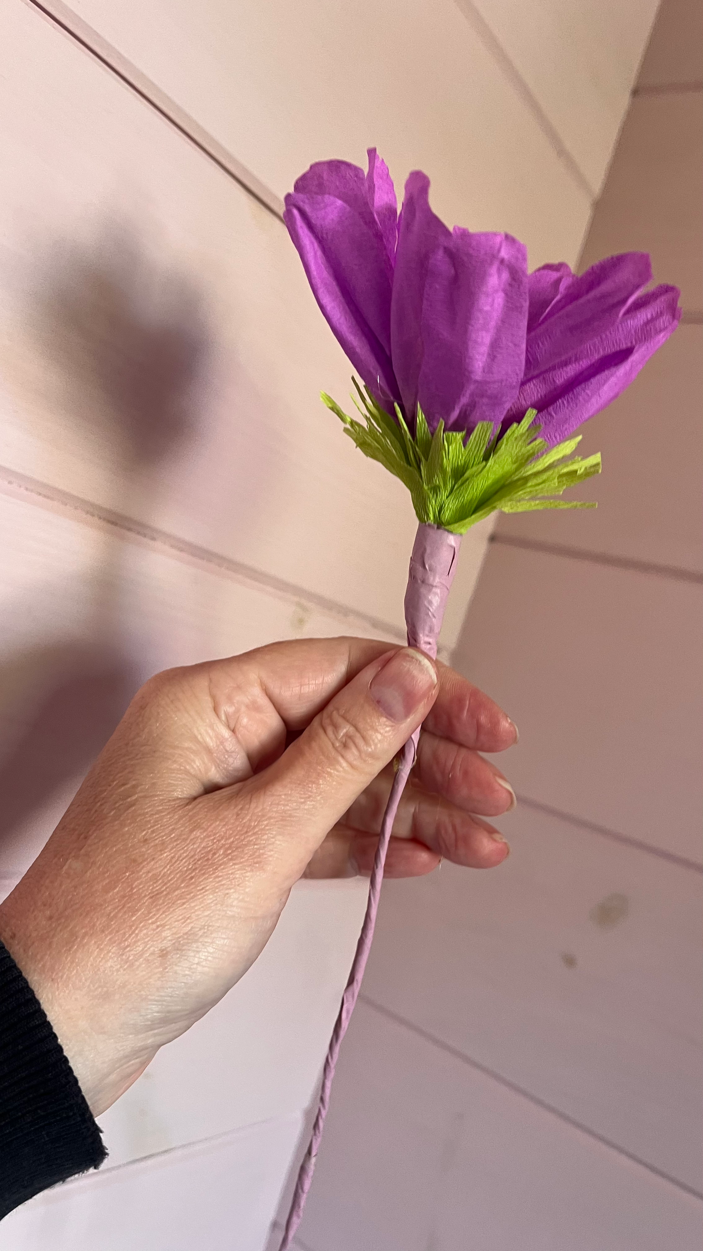 Cosmos paper flower image 3