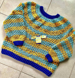 Lily - Rose jumper pattern, PDF Digital Pattern only