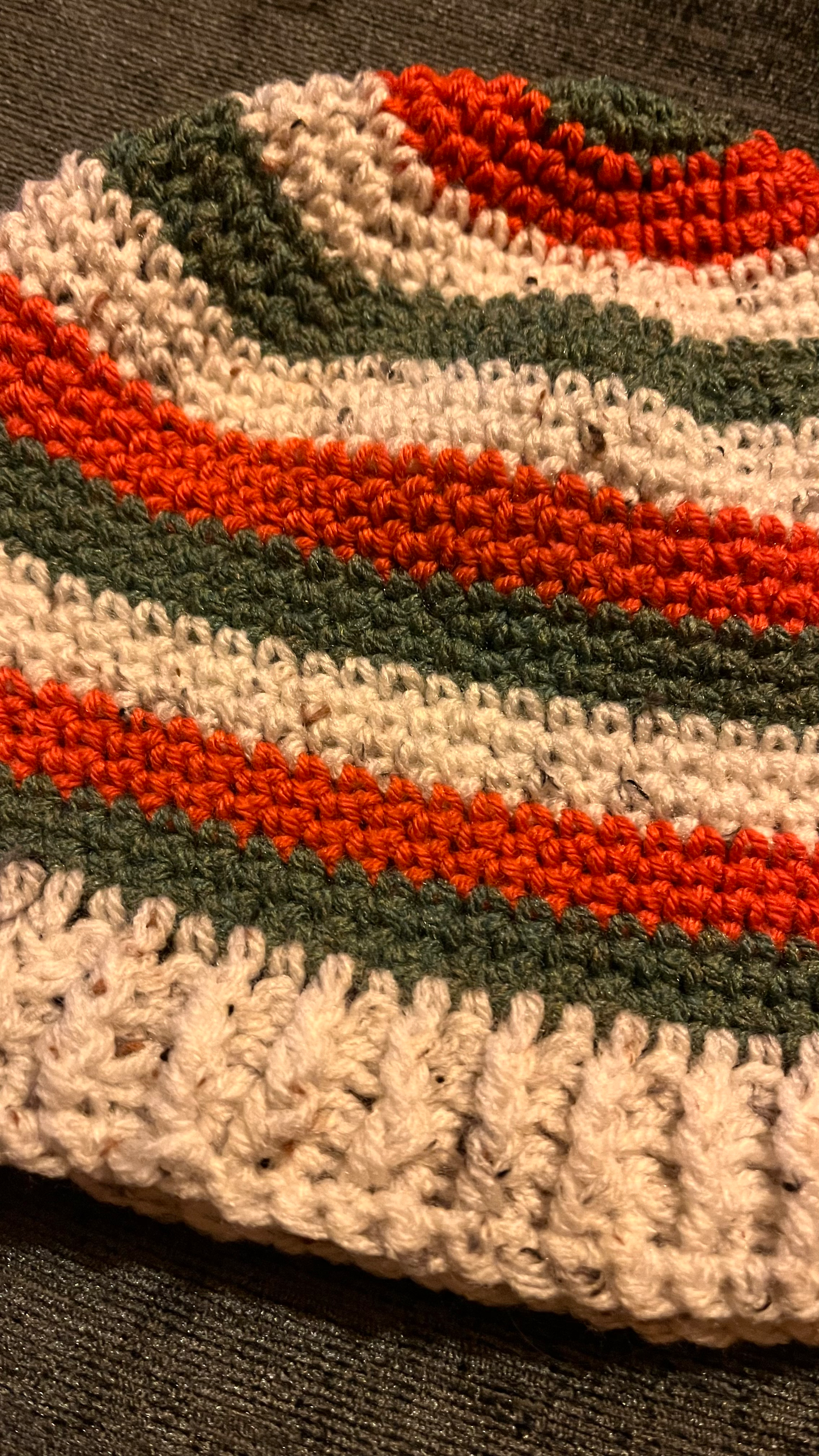 Cosy Crochet Beanie Hat for Adults | Handmade Winter Hat | Warm Acrylic Beanie image 1