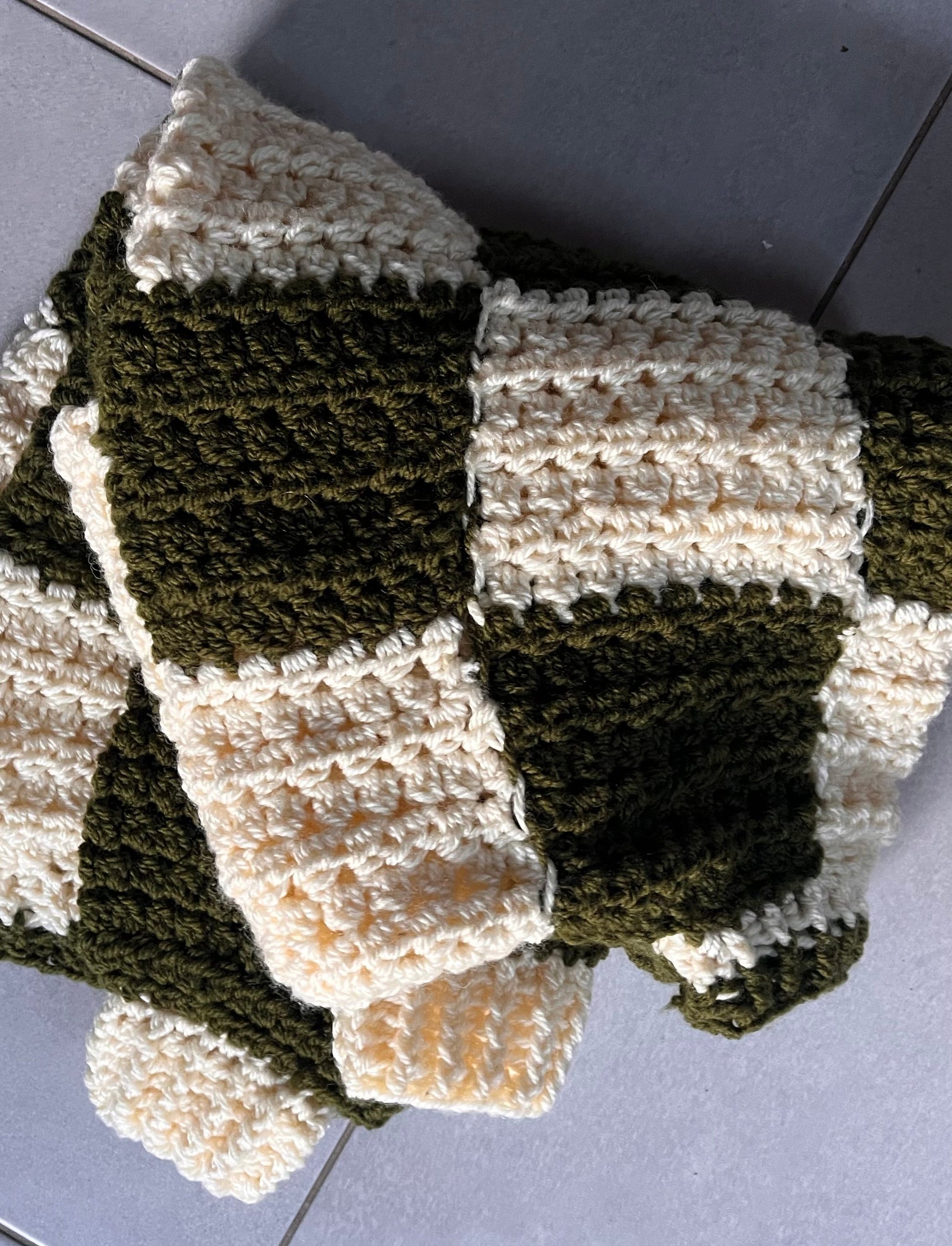 Disco Meadow Crochet Jumper ~ Custom made - cosy creations 24